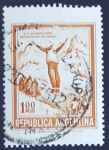 Stamps Argentina -  Deportes de invierno en Bariloche