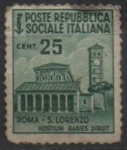 Stamps Italy -  Basílica d' San Lorenzo, Roma