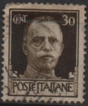 Stamps Italy -  Vittorio Emanuel III