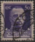 Stamps Italy -  Vittorio Emanuel III