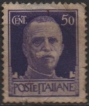 Stamps Italy -  Vittorio Emanuel III