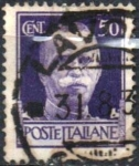 Stamps Italy -  Vittorio Emanuel III