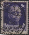 Stamps Italy -  Vittorio Emanuel III