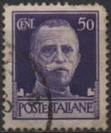 Stamps Italy -  Vittorio Emanuel III