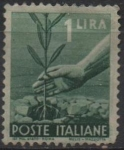 Stamps Italy -  Plantación d' Arboles