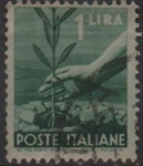 Stamps Italy -  Plantación d' Arboles