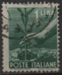 Stamps Italy -  Plantación d' Arboles