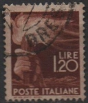 Stamps Italy -  Antorcha