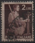 Stamps Italy -  Plantación d' Arboles