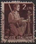 Stamps Italy -  Plantación d' Arboles