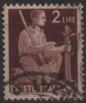 Stamps Italy -  Plantación d' Arboles