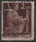 Stamps Italy -  Plantación d' Arboles