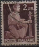 Stamps Italy -  Plantación d' Arboles