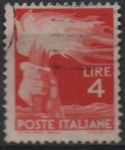 Stamps Italy -  Antorcha