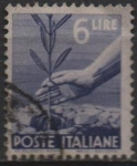 Stamps Italy -  Plantación d' Arboles