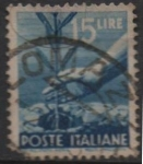 Stamps Italy -  Plantación d' Arboles