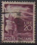 Stamps Italy -  Antorcha