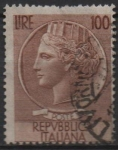 Stamps Italy -  Moneda Syracuse