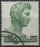 Stamps Italy -  San Jorge