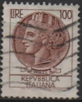 Stamps Italy -  Moneda Syracuse