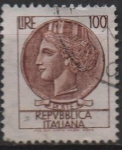 Stamps Italy -  Moneda Syracuse