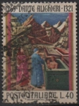 Stamps Italy -  7 Centenario d' nacimiento d' Dante Alighieri