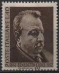 Sellos de Europa - Italia -  Benedetto Croce