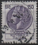 Stamps Italy -  Moneda Syracuse