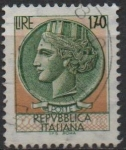 Stamps Italy -  Moneda Syracuse