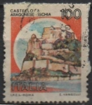 Stamps Italy -  Castillos; Aragonese, Ischia