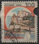 Stamps Italy -  Castillos; Aragonese, Ischia