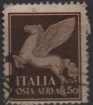 Sellos de Europa - Italia -  Pegaso