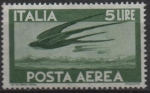 Stamps Italy -  Golondrinas en Vuelo