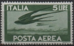 Stamps Italy -  Golondrinas en Vuelo