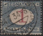 Stamps Italy -  Cifras