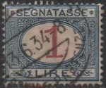 Stamps Italy -  Cifras