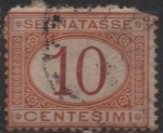 Stamps Italy -  Cifras