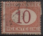 Stamps Italy -  Cifras