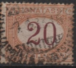 Stamps Italy -  Cifras