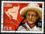 Sellos de America - Cuba -  Aniversario del FSLN