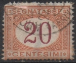 Stamps Italy -  Cifras