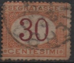 Stamps Italy -  Cifras