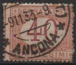 Stamps Italy -  Cifras