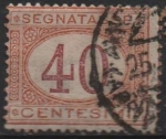 Stamps Italy -  Cifras