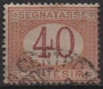 Stamps Italy -  Cifras