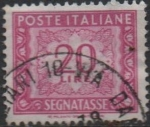 Stamps Italy -  Cifras