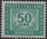 Stamps Italy -  Cifras