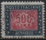 Stamps Italy -  Cifras