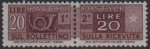 Stamps Italy -  Cuerno d' Correos y Cifras 