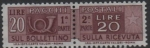 Stamps Italy -  Cuerno d' Correos y Cifras 